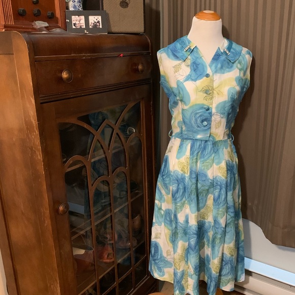 Vintage 1950’s Day Dress - Picture 1 of 6